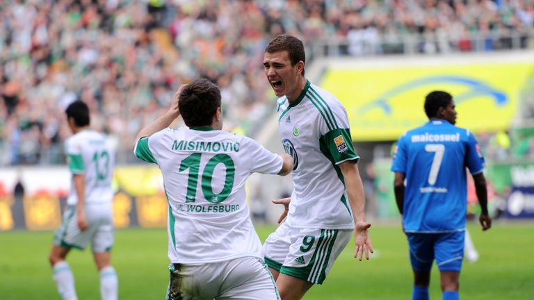 VfL Wolfsburg: Vorlagengeber: Zvjezdan Misimovic -Torschütze: Edin Dzeko - Bundesliga-Tore: 7.