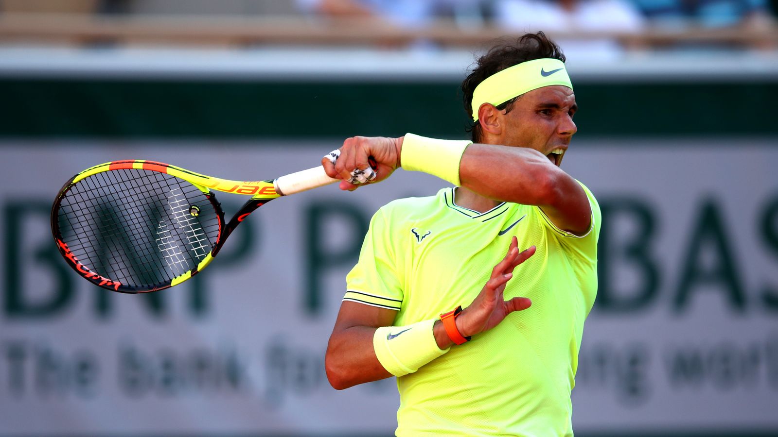 French Open Nadal trotz Satzverlust weiter