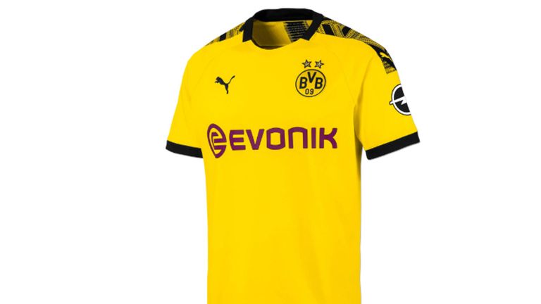 So sieht das neue Heimtrikot von Borussia Dortmund aus (Bildquelle: Screenshot www.shop.bvb.de).