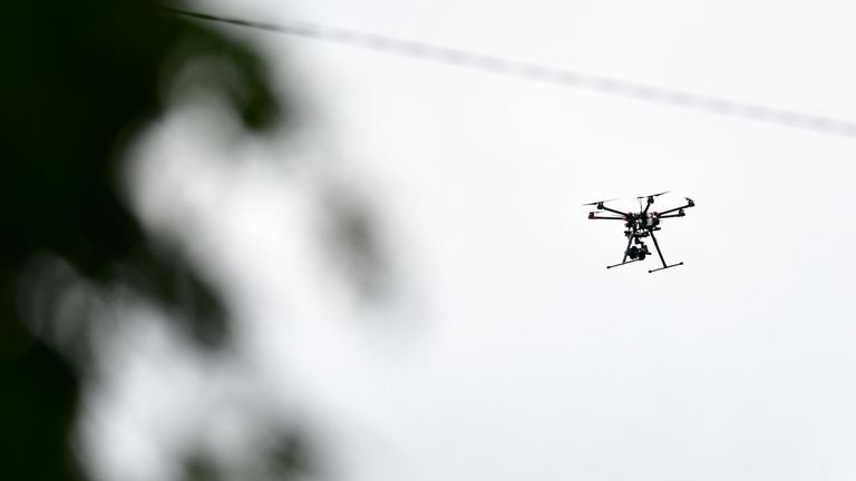 Die Polizei wird am Finaltag in Spanien auch Drohnen zur Überwachung der Sicherheit einsetzen.