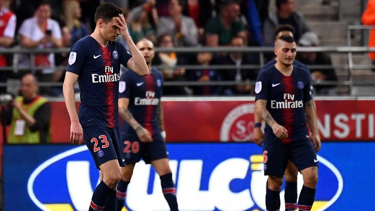 PSG verliert das letzte Saisonspiel der Ligue 1 gegen Reims.