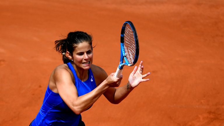 Julia Görges scheitert bei den French Open in Runde eins.