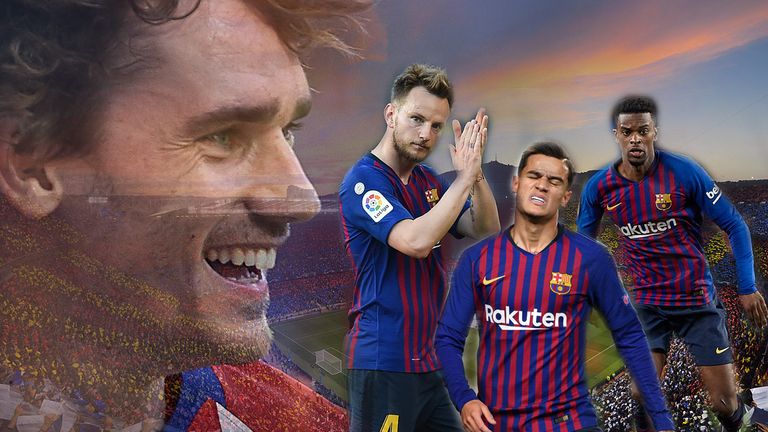 Wegen des bevorstehenden Transfers von Antoine Griezmann stehen beim FC Barcelona einige Stars auf der Abschussliste.