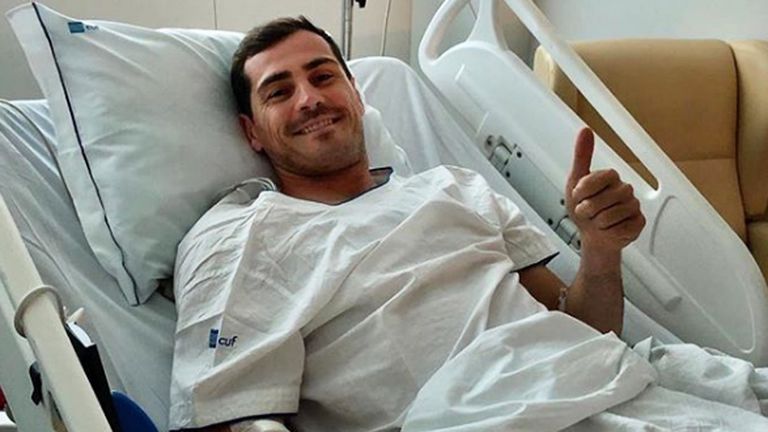 Gute Nachrichten aus dem Krankenhaus: Iker Casillas auf dem Weg der Besserung (Bildquelle: instagram.com/ikercasillas/)