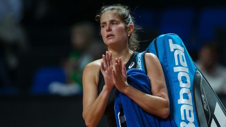 Julia Görges wird beim WTA-Turnier in Nürnberg verletzungsbedingt nicht antreten. 