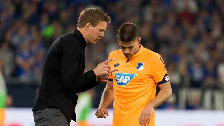 Hoffenheims Stürmer Andrej Kramaric sieht taktische Fehler bei Trainer Julian Nagelsmann.
