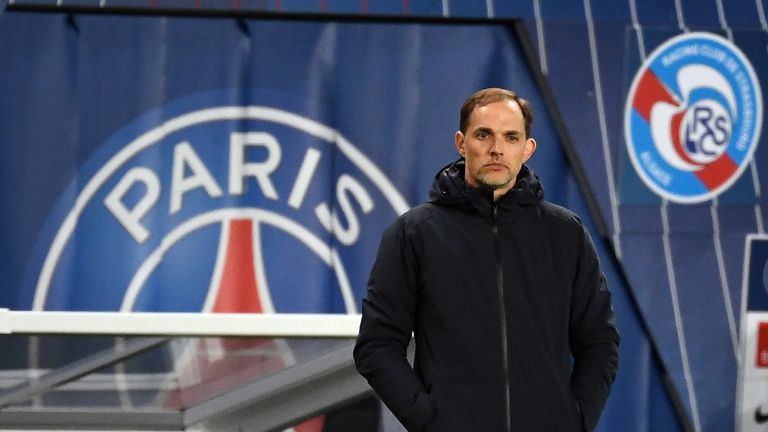 Thomas Tuchel gewann mit Paris die französische Meisterschaft.