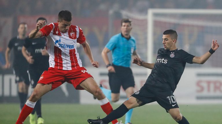 Serbien: Belgrad stellt ebenfalls fünf Teams in der Jelen Superliga. Roter Stern Belgrad, Partizan, Cukaricki, Vozdovac und FK Rad Belgrad.