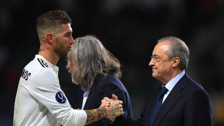 Real-Kapitän Sergio Ramos will Madrid verlassen.