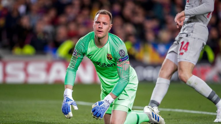 Marc-Andre ter Stegen muss eine Zwangspause einlegen.