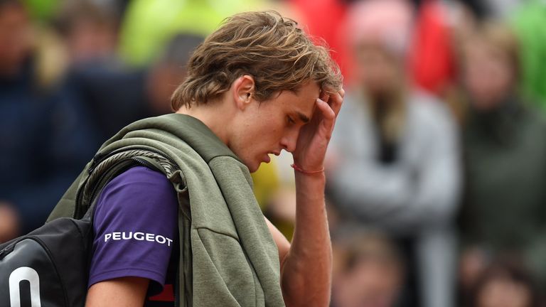 Alexander Zverev steckt derzeit in einer Krise.