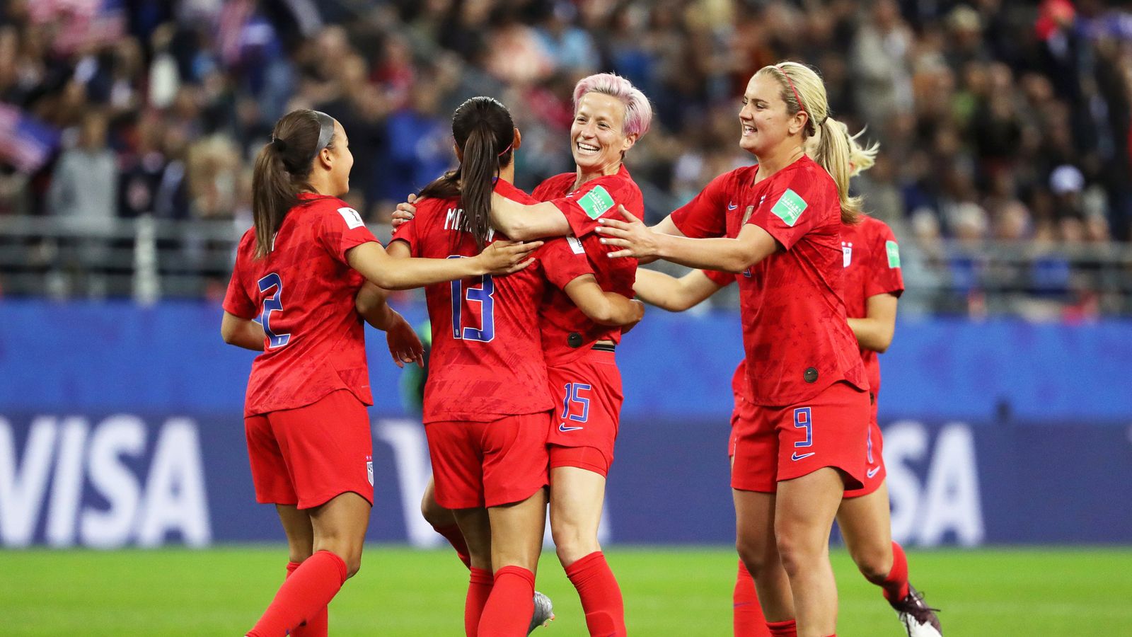 Frauen Wm Us Girls Stellen Wm Rekord Auf Niederlande Mit Muhe Fussball News Sky Sport