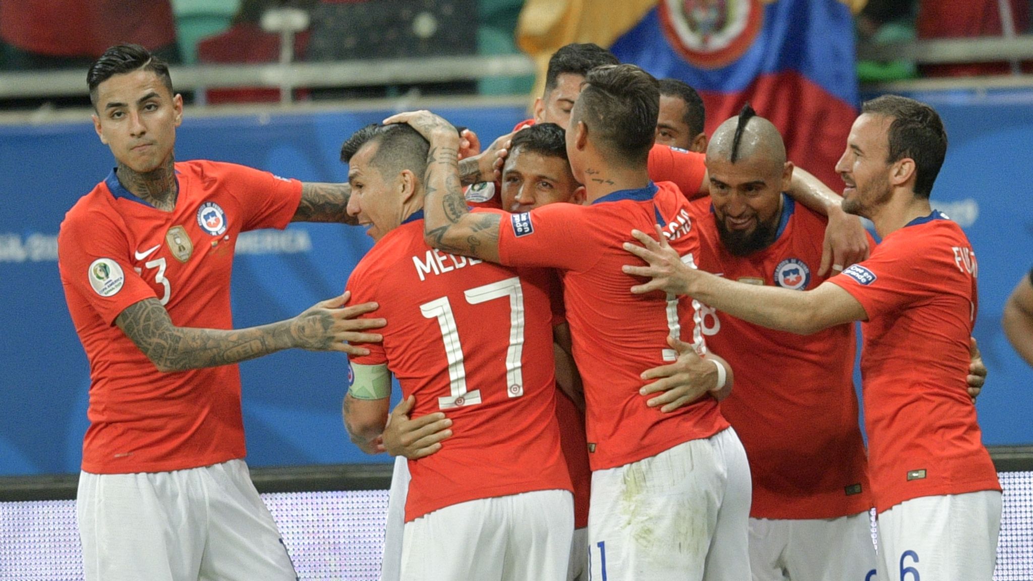 Copa America Chile stürmt ins Viertelfinale Alexis Sanchez trifft