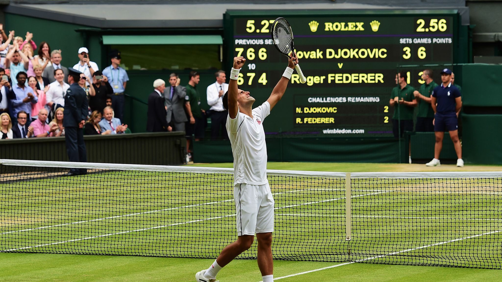 Die WimbledonSieger der vergangenen zehn Jahre Tennis News Sky Sport