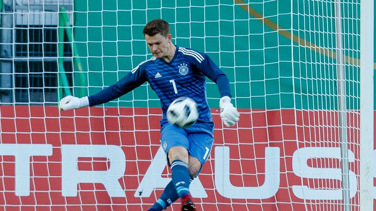 Alexander Nübel vom FC Schalke 04 wird im ersten Gruppenspiel das Tor der U21 hüten. 