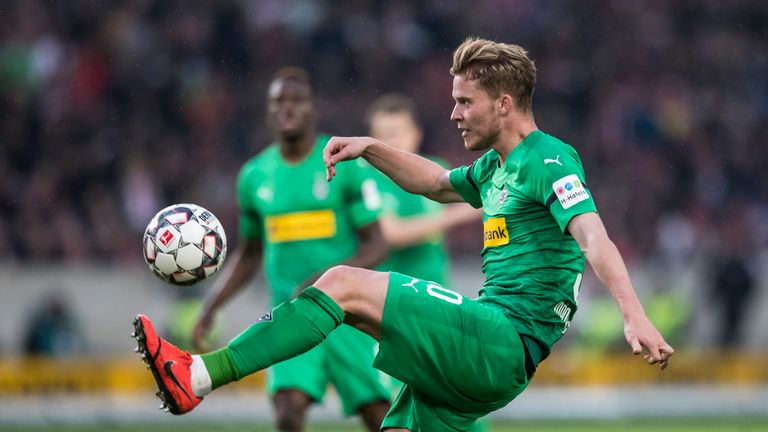 Das Auswärtstrikot von Borussia Mönchengladbach in der zurückliegenden Saison 2018/19.