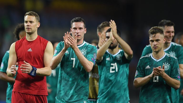 Manuel Neuer, Joshua Kimmich und Niklas Süle legen einen starken Auftritt in Weißrussland hin. 
