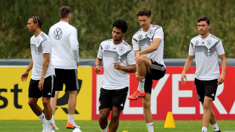 Die deutsche Nationalmannschaft bereitete sich in Venlo auf die kommenden EM-Qualifikationsspiele vor.