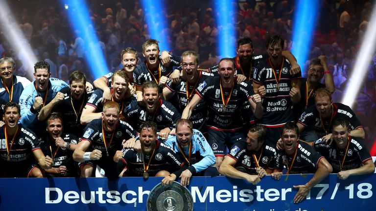 2018 feiert die SG Flensburg-Handewitt die zweite deutsche Meisterschaft in der Vereinsgeschichte.