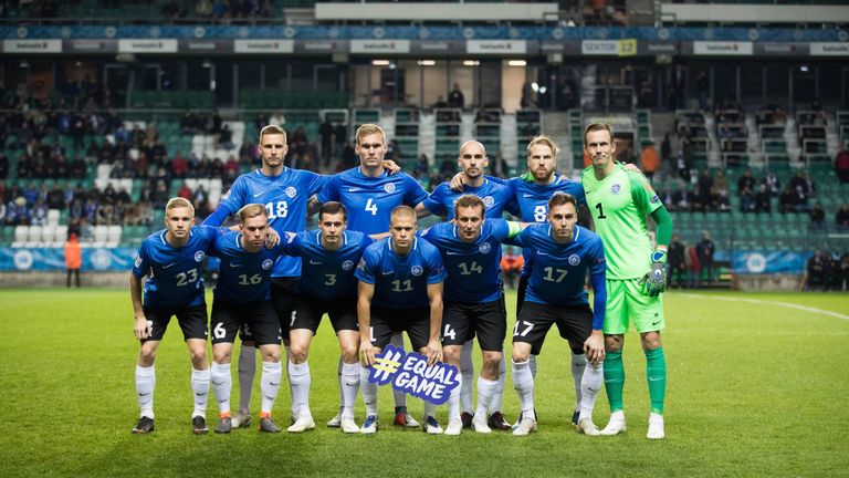Bekannte Gesichter sucht man in Estlands Team vergeblich.