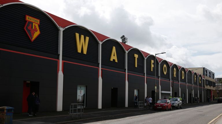FC Watford - Stadionname: Vicarage Road - Ort: Watford