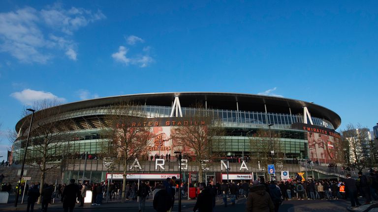 FC Arsenal - Stadionname: Emirates Stadium - Ort: London-Holloway