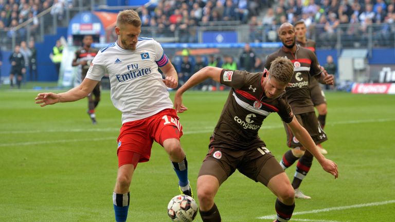 Aaron Hunt und Daniel Buballa treffen mit ihrem Klubs im Hamburg-Derby HSV vs. St. Pauli wieder aufeinander. 