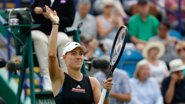 Kerber in Eastbourne im Viertelfinale 
