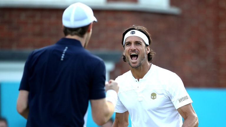 Feliziano Lopez zieht mit seinem Doppelpartner Andy Murray ins Finale des ATP Queen’s Clubs ein. 