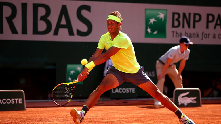 Rafael Nadal steht zum 13. Mal im Viertelfinale der French Open.
