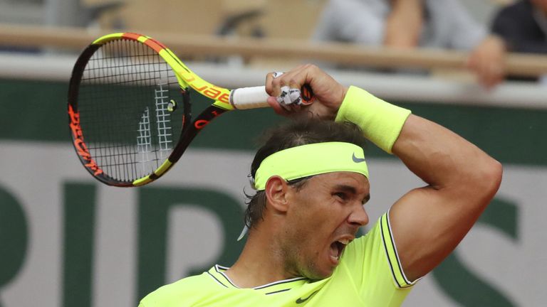 Rafael Nadal steht zum 12. Mal im Halbfinale der French Open.