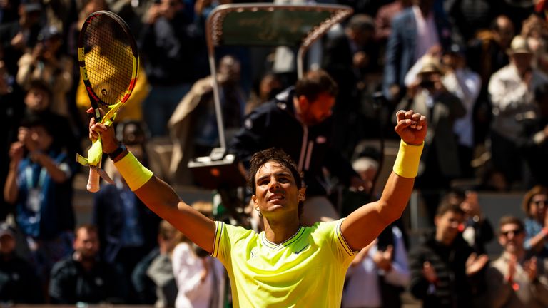 Rafael Nadal greift bei den French Open nach seinem zwölften Titel.