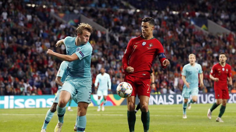 CR7 würde wohl gerne mit dem 19-jährigen Innenverteidiger in einem Team spielen. 