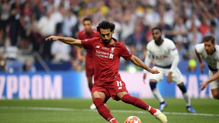 Salah bringt Liverpool in Führung.
