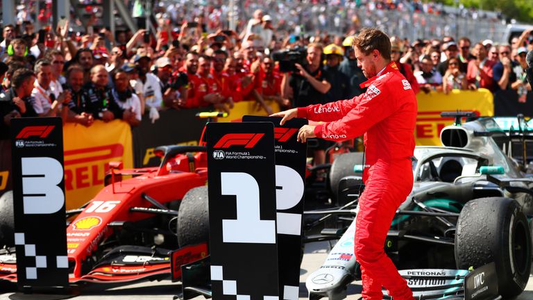 Sebastian Vettel war nach dem GP von Kanade sichtlich bedient.