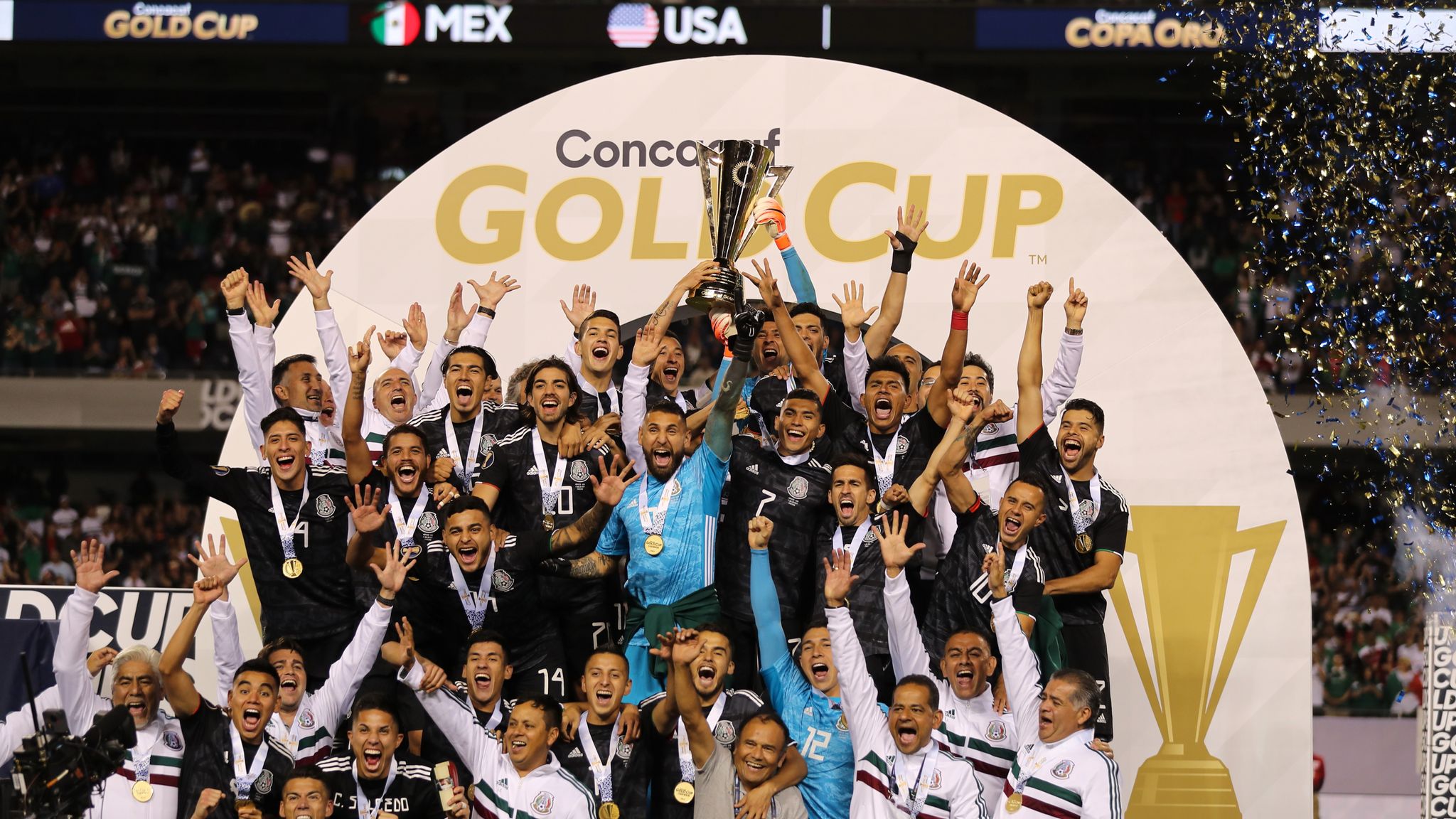 Gold Cup Mexiko bezwingt die USA im Finale Fußball News Sky Sport
