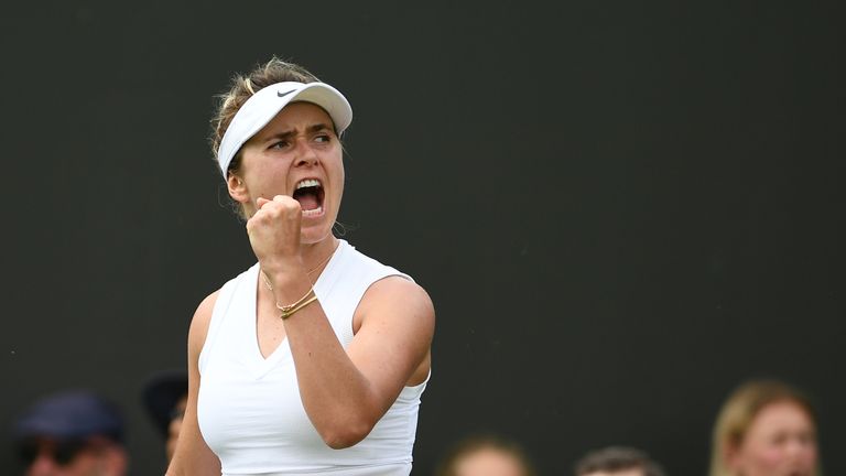 Elina Svitolina trifft im Viertelfinale von Wimbledon auf Karolina Muchova