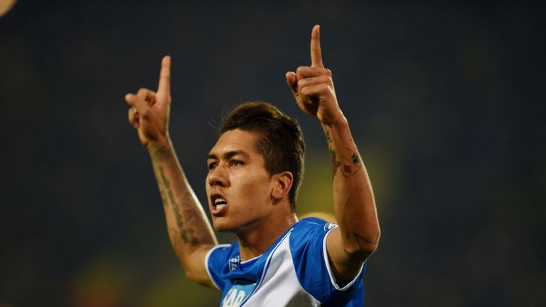 TSG HOFFENHEIM: 42 Millionen Euro / Roberto Firmino (wechselte 2015/16 für 41 Millionen Euro zum FC Liverpool)