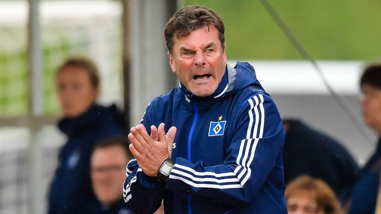 Wird Hamburg wieder erstklassig? Neu-Coach Dieter Hecking und sein Team haben gute Chancen auf einen Aufstiegsplatz in der kommenden Saison.