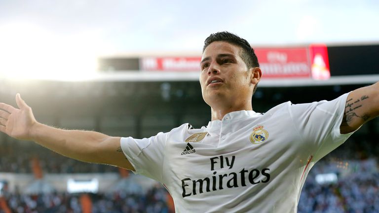 Platz 16: James - 2014 vom AS Monaco zu Real Madrid - 80 Millionen