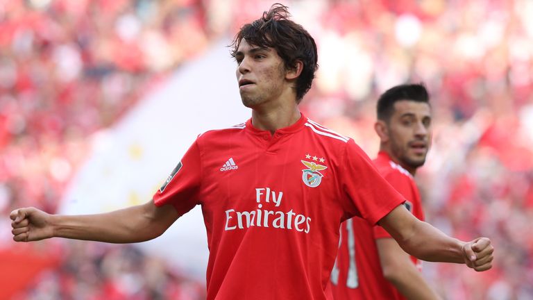 Joao Felix wechselt von Benfica Lissabon zu Atletico Madrid.