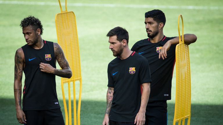 Lionel Messi, Luis Suárez, Neymar - (FC Barcelona) - 2014-2017