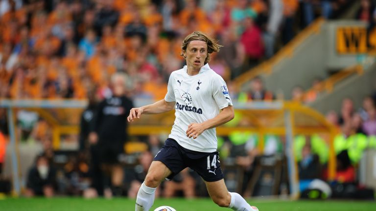 Luka Modric of Tottenham Hotspur