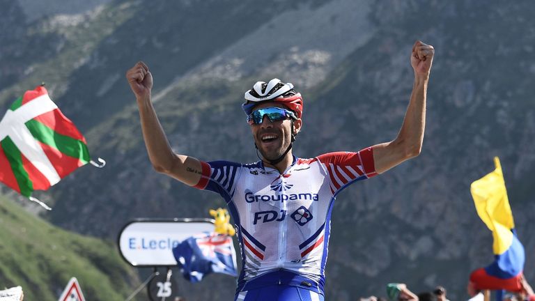 Thibaut Pinot gewinnt die 14. Etappe der Tour de France.