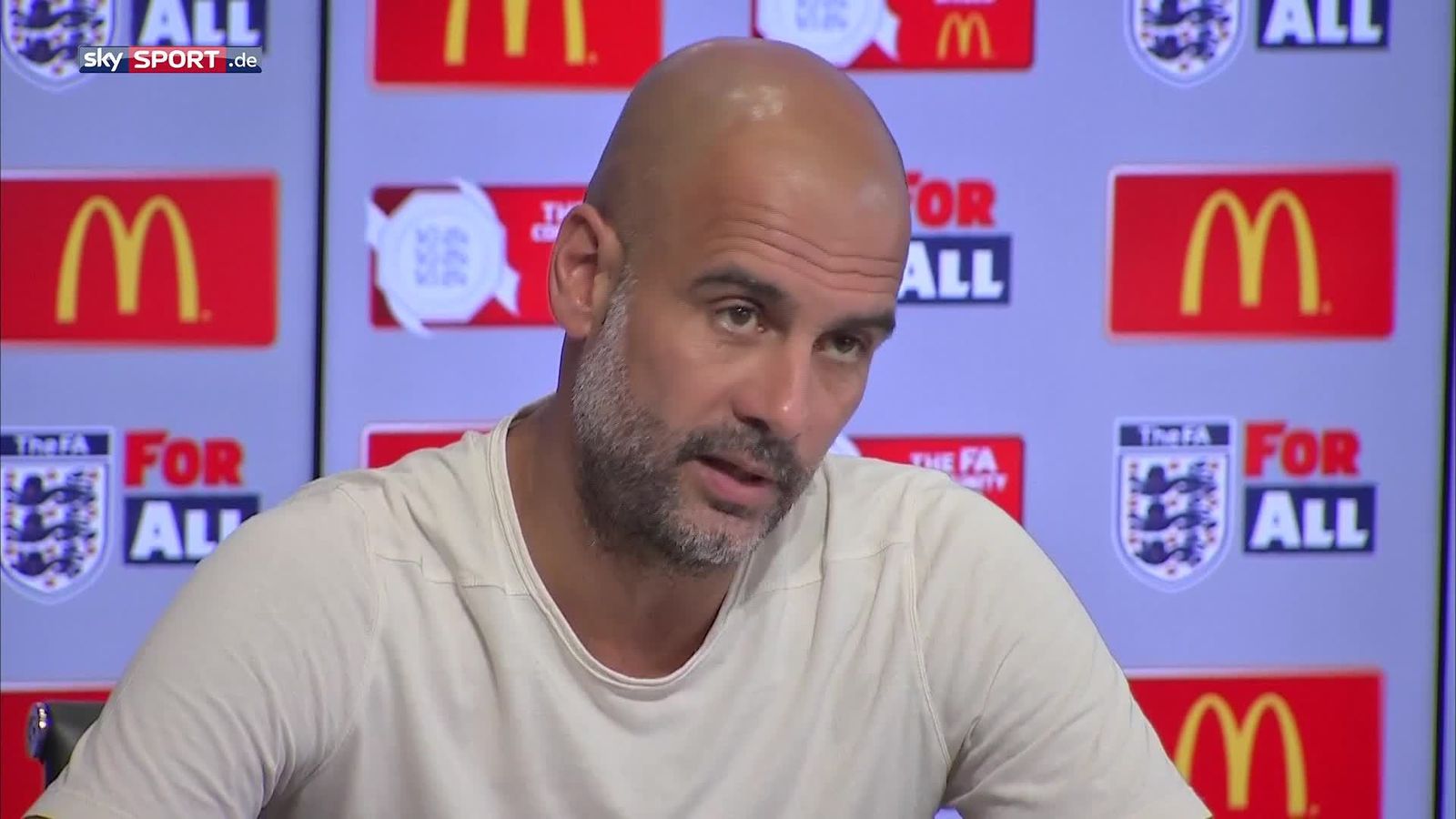 Guardiola über Sane: &amp;#39;&amp;#39;Jetzt sieht es gerade etwas anders aus ...
