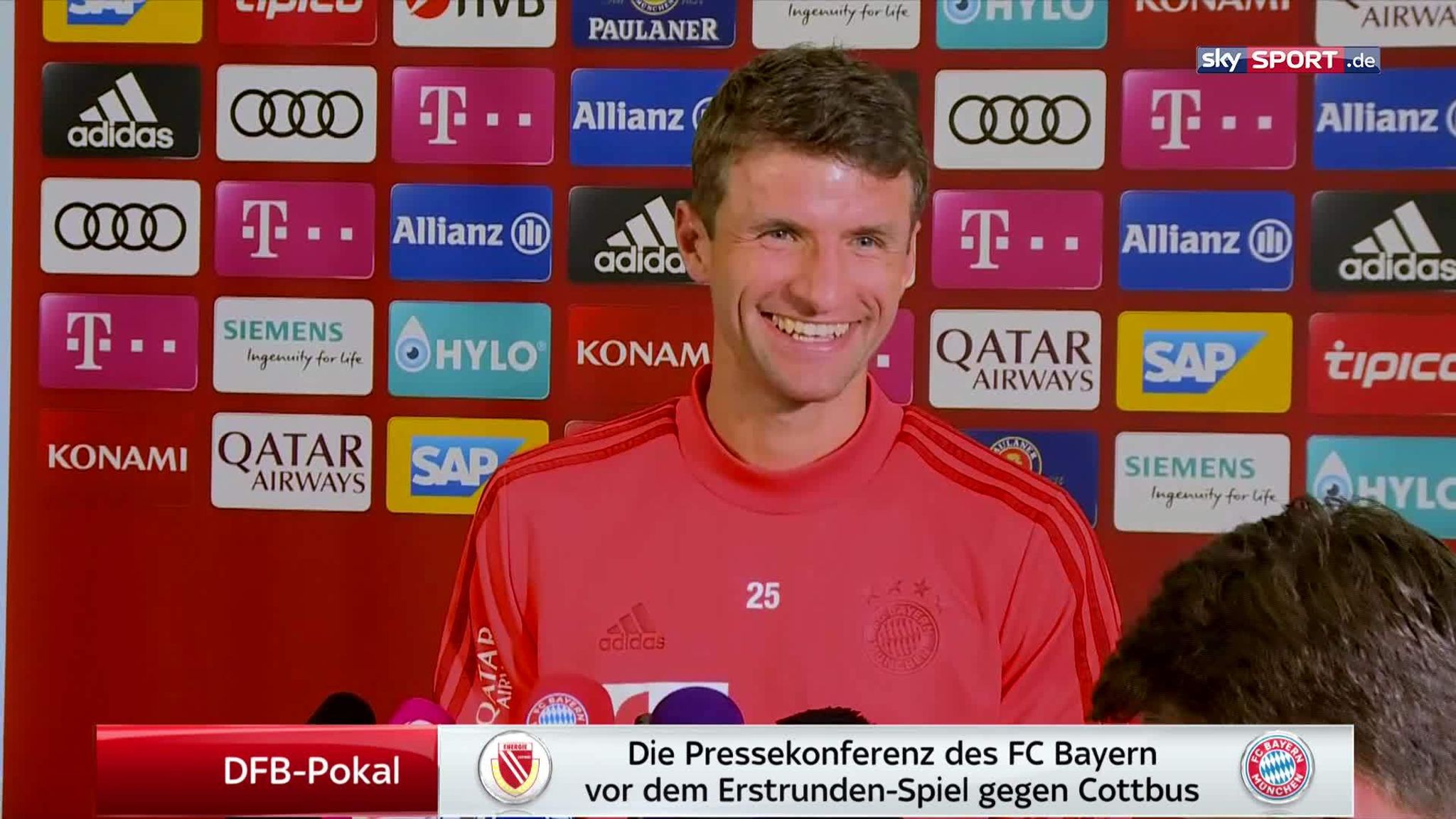 Thomas Müller Pressekonferenz Thomas Müller Pressekonferenz