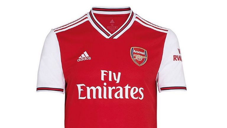 Trikot des FC Arsenal der Saison 2019/20 (Bildquelle: www.arsenal.com)