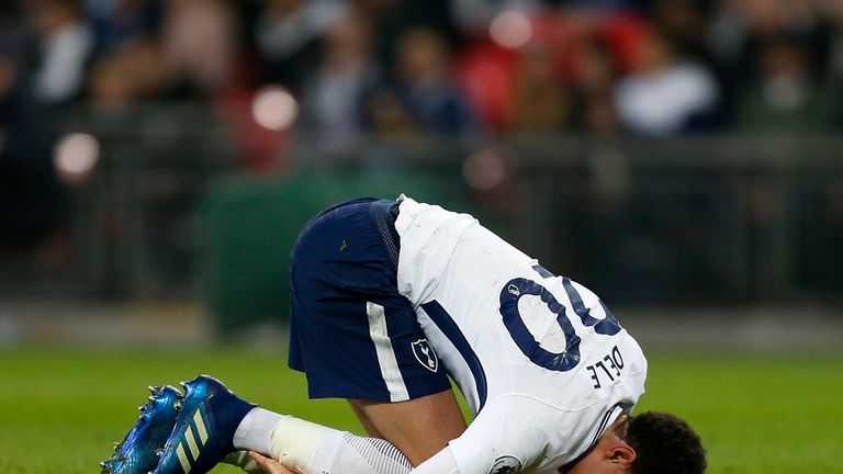 Dele Alli fehlt den Tottenham Hotspur wochenlang.