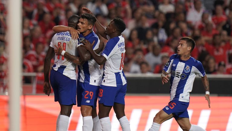 Platz 7: FC Porto - 188 Spiele - 206 Punkte.