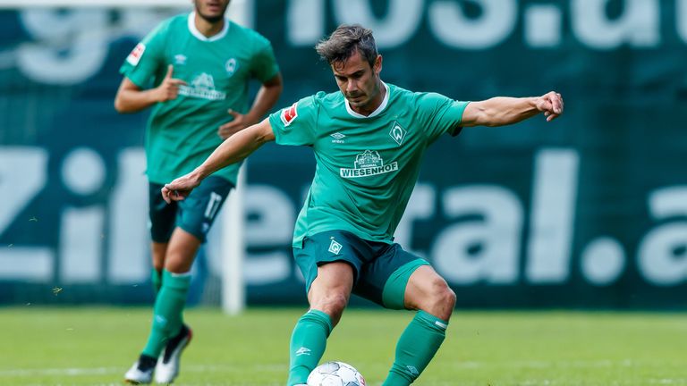 Fin Bartels muss weiter auf sein Pflichtspiel-Comeback beim SV Werder Bremen warten.